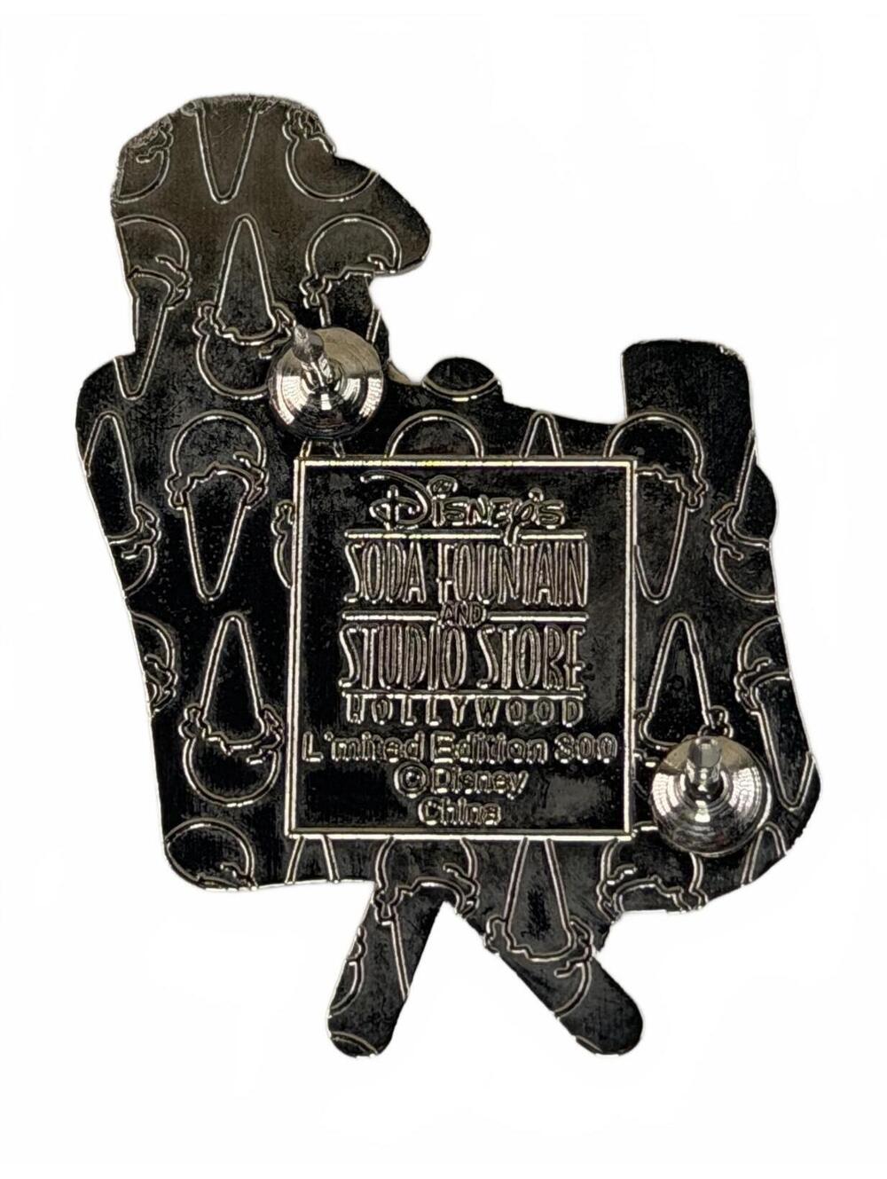 Disney Soda Fountain DSF Jiminy Cricket Directors Chair LE 300 Enamel Pin - Picture 2 of 2